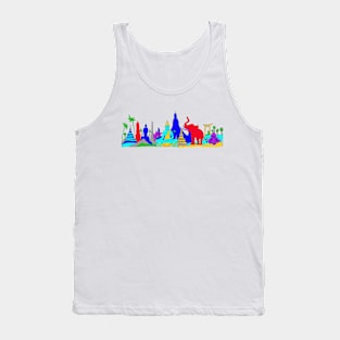 Thailand buildings Tank Top